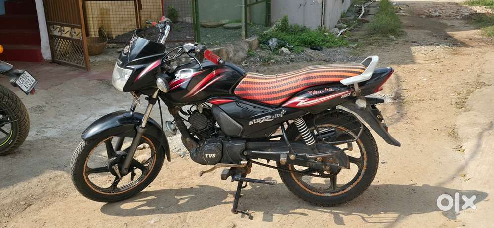 Tvs star city + , new tyer,60-65km/ltr