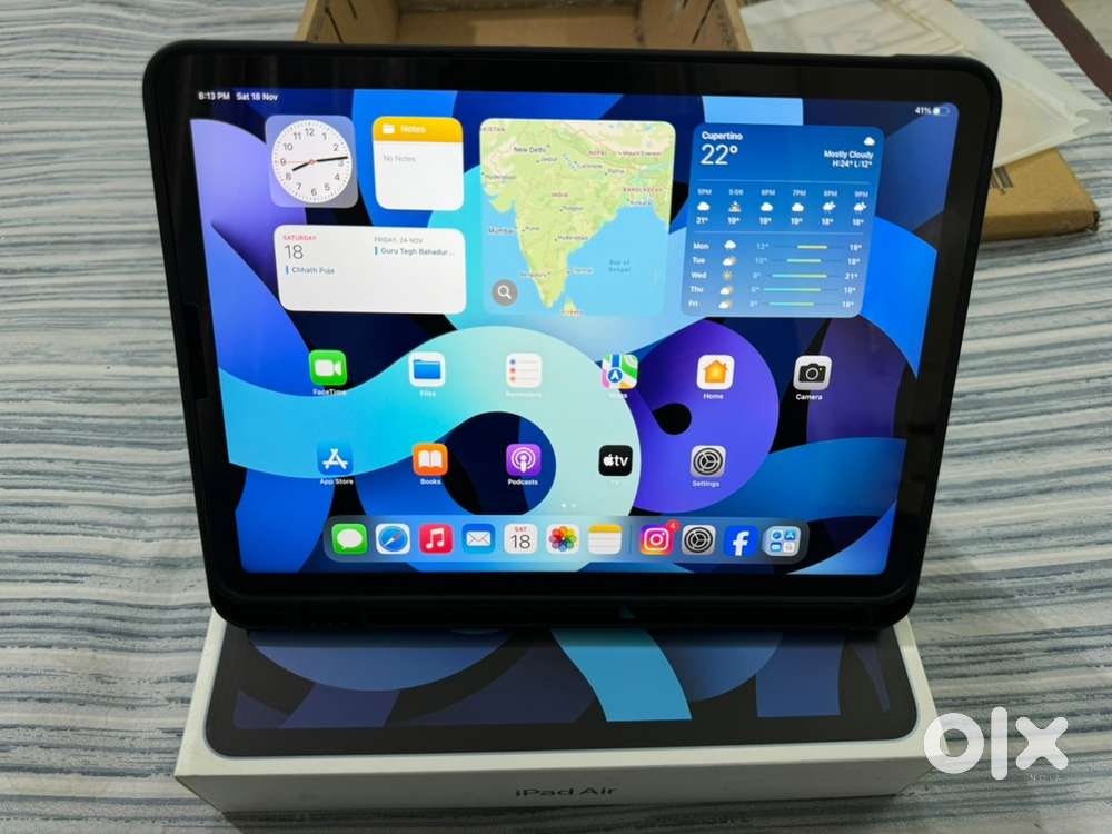 iPad Air 4th gen 64gb Sky Blue