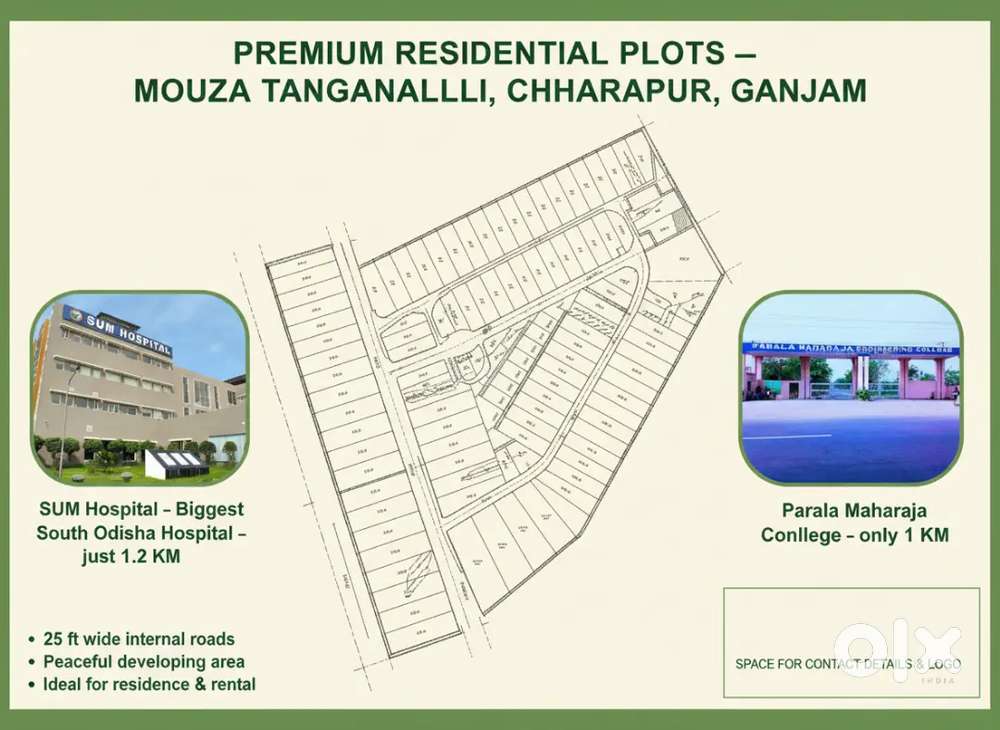 Near parala maharaja colllge (sum hospital)