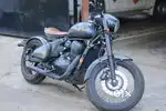 Jawa Perak ABS Matt charcoal grey colour2021 model