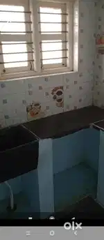 Independent 1bhk house, borewell water facility, Rent is 6000/month.