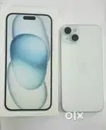15 Plus White 128GB 92% battery health 286 counts MintCondition 1yrold