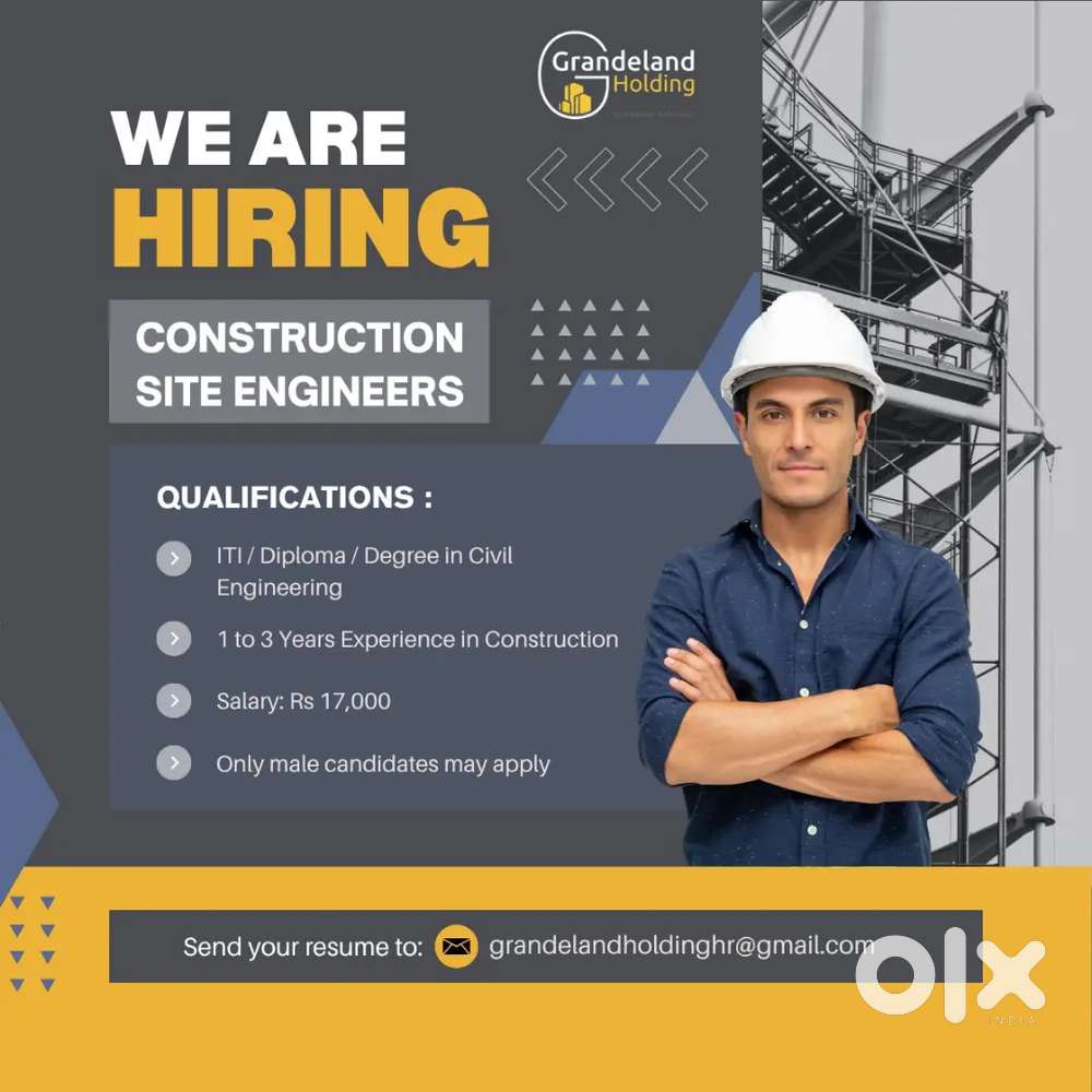 Wanted Construction Civil Engineer