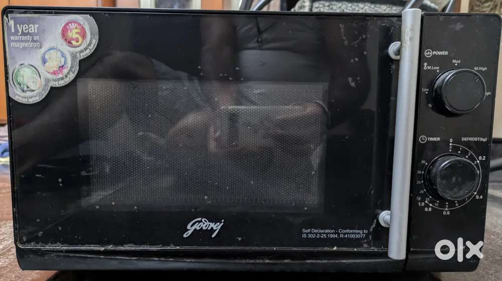 Godrej microwave sparingly used