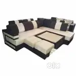Super discount buy new sofa 8499, L size sofa 13990/-EMI on bajaj