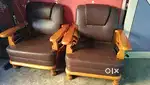 Sofa set with center table