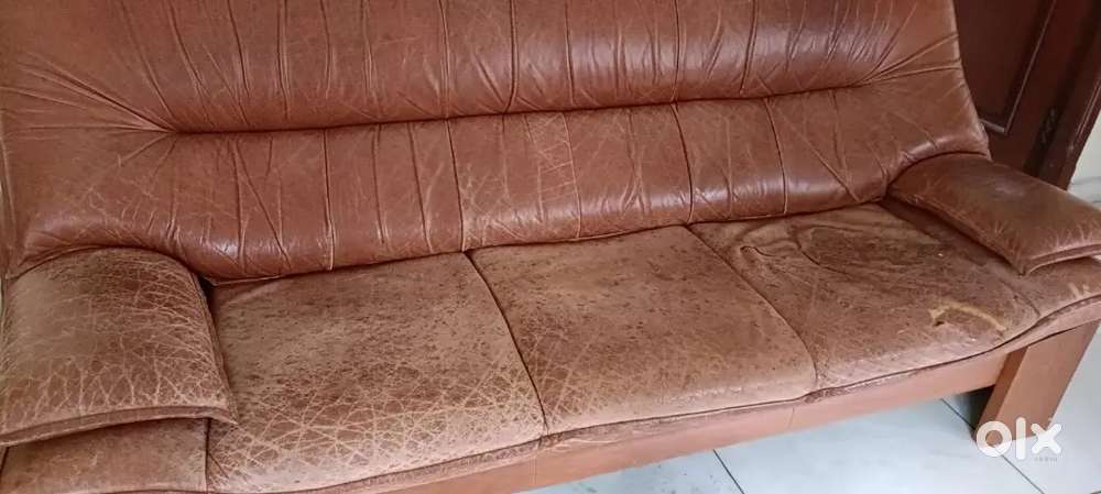 Stanley Pure Leather 3 seater X 2 and 1 single seater