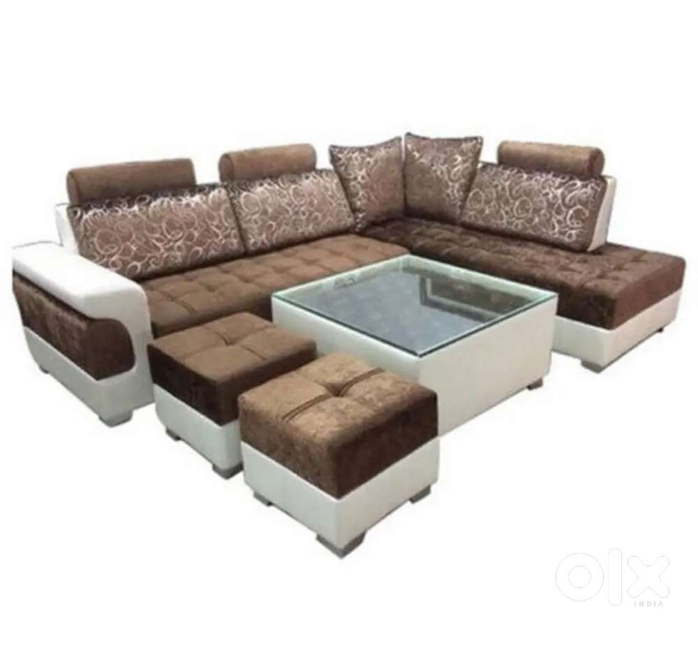 Buy new sofa 8499, L size sofa 14500/-
