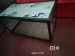 Glass counter for fast food shop