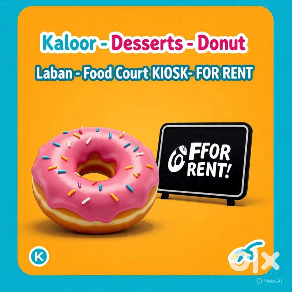 Donut & LABAN Outlet,Kaloor - Food Court - 60 Seating-  35K