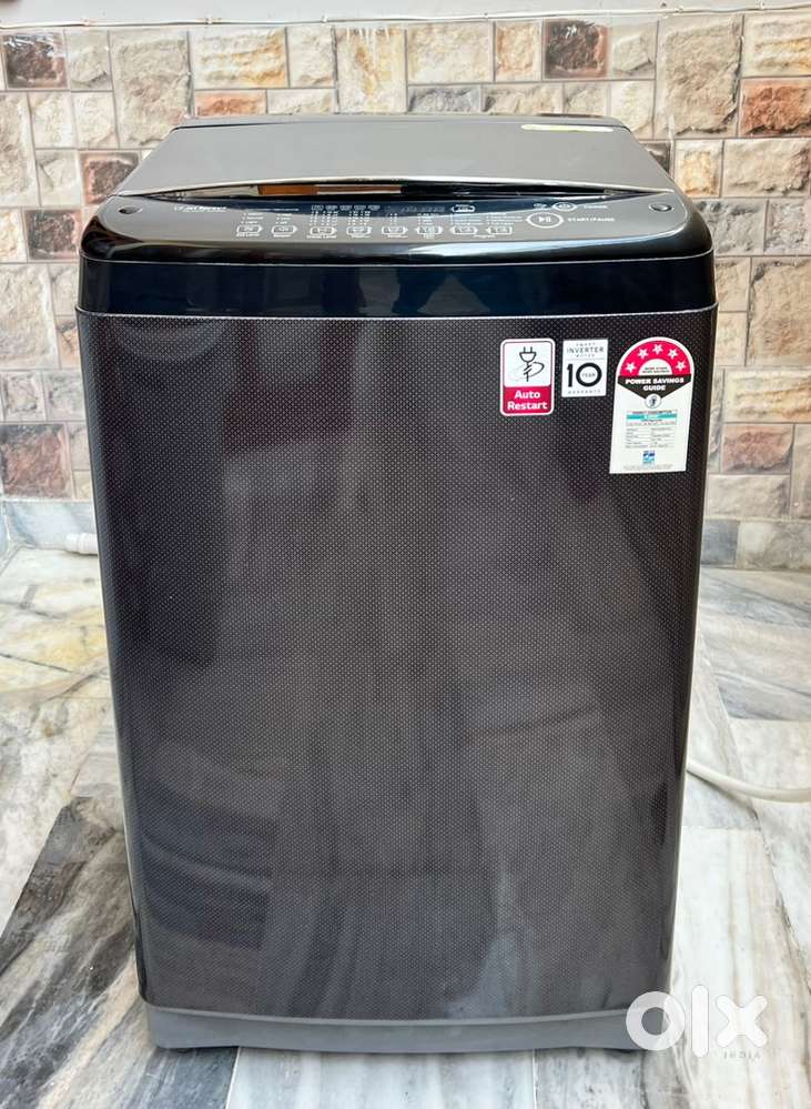 LG Smart inverter, 7kg top load, TurboDrum, low noise, auto restart