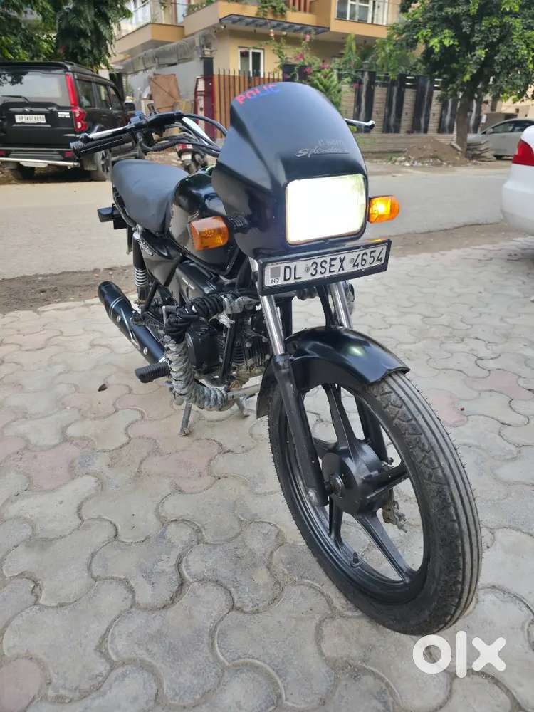 Hero Splendor 2021 modified excellent condition