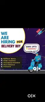Delivery Boys Needed Urgently for Dominos - Dahiser Maratha Colony