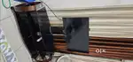 TV unit with 32 Haier tv
