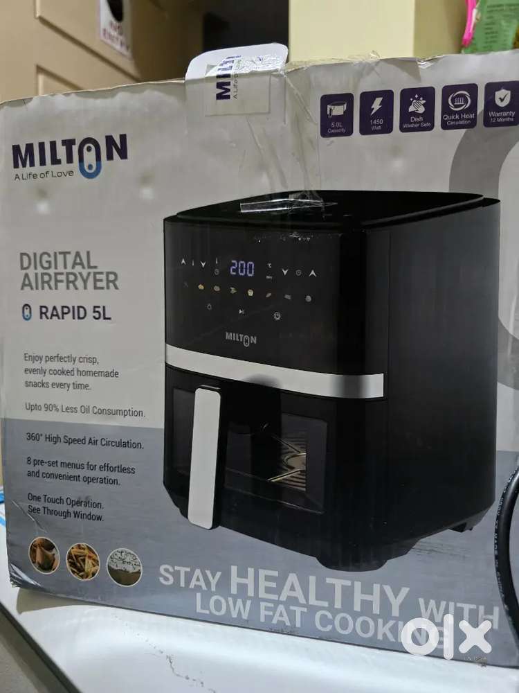 Air Fryer 5L Milton 4 Months Old