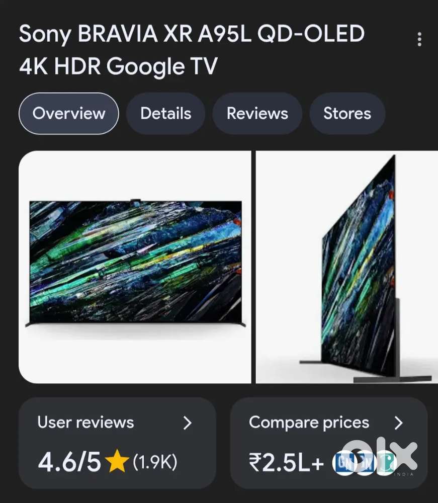 SONY OLED 55INCH WITH WARRANTY