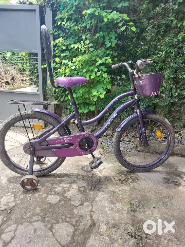 Cosmic Jade kids' bicycle  with side support
