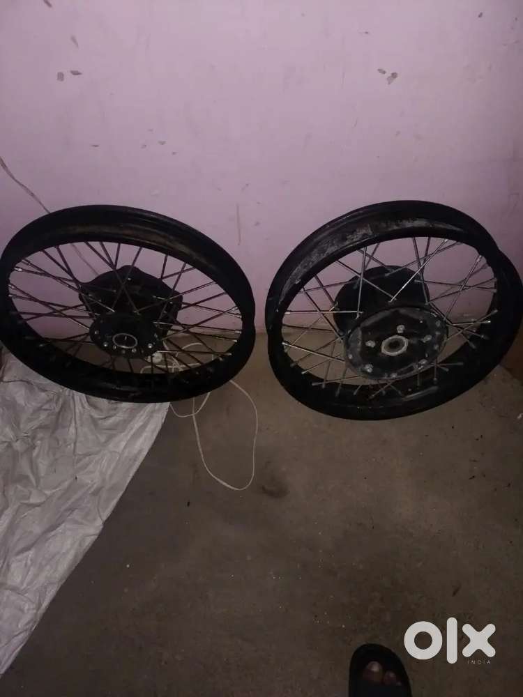 Bullet alloy wheel