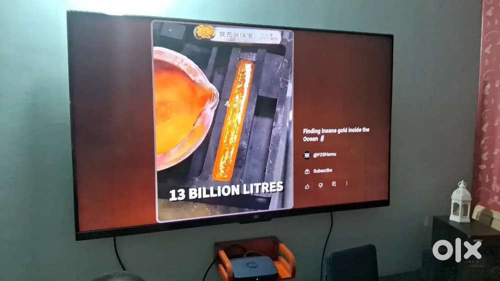55inch MI led full HD 4k tv for sale. Only for today's offer fix price