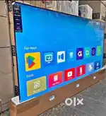 All sizes Smart Android WiFi LED TV box pack 1 year warranty