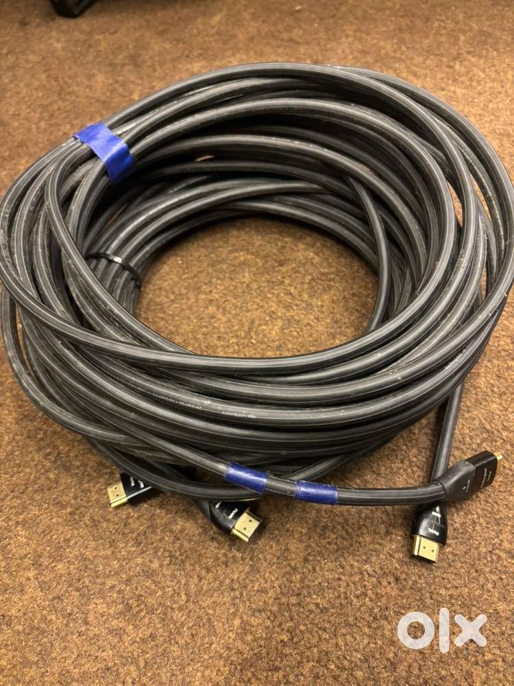 For Sale: AudioQuest Premium Original HDMI Cables – 15m (2 Pieces)