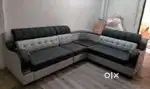 Brand new model L shape sofa set available in starf furniture