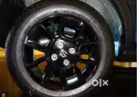 Maruthi Suzuki 2025 model Ignis alloys with tyres