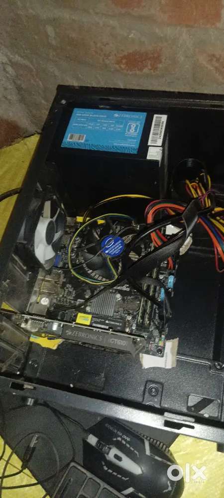 Computer i5 4th gen motherboard h81 16GB Ram 500 GB andNvme