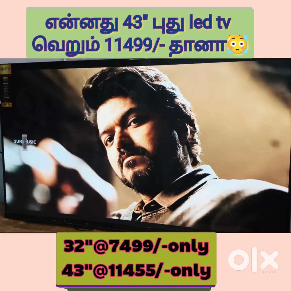 Godown sales  sony new 43 inch smart led tv just 11567