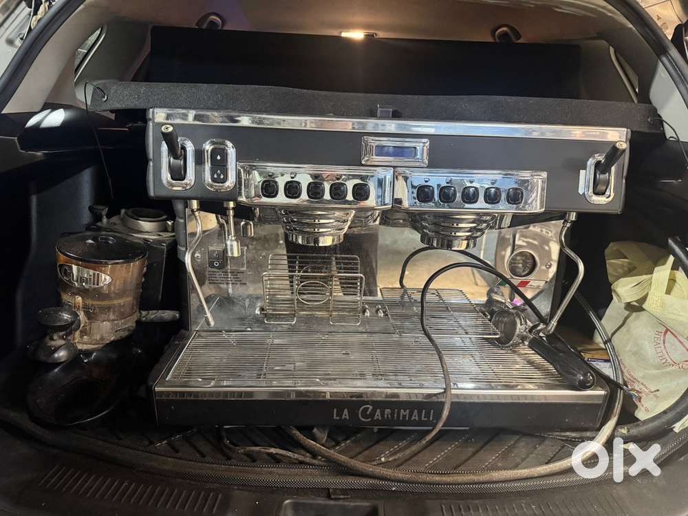 La carimali bubble semi automatic espresso machine with coffee grinder