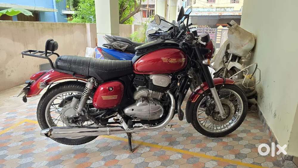 Jawa 42 Single channel ABS comet red