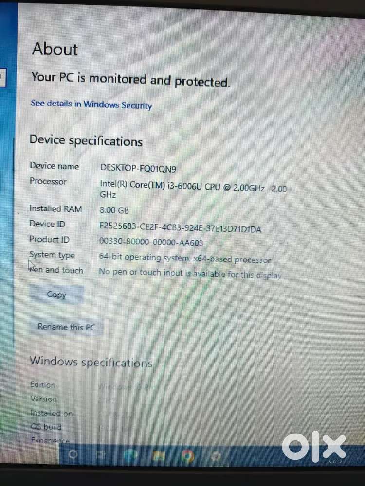 HP i3 Laptop