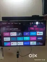 Smart Tv 43 inch and Carvaan Bluetooth Speaker FM