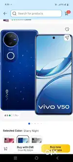 Vivo v50 mobile 12gb ram 512 storage