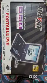 DVD player with gaming remote 360 degree moveable untouch