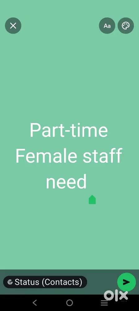 Telecalling female
