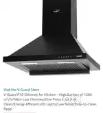 Brand new Kitchen chimney V guard P 10 chimney with warranty