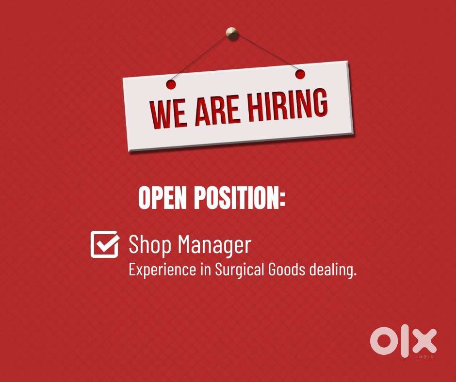 Surgical Shop Manager