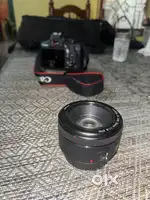 Canon 1500D DSLR camera - Camera, 2 lens , charger and a bag