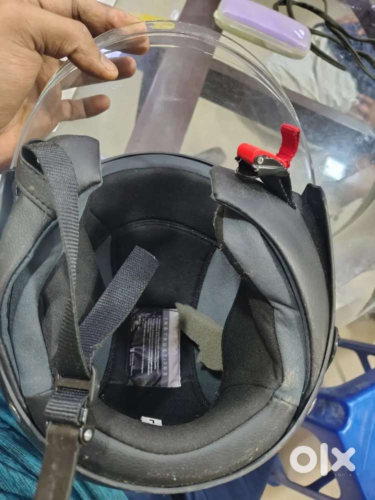 Unused helmet