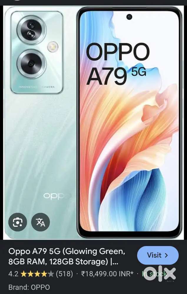 Oppo A79 5g brand new 6mounth use only ek bhi creche nahi hai