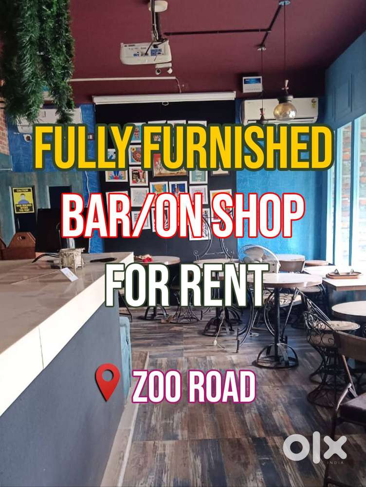 Restro/Bar space available for rent at Zoo Road