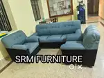 Branded New 3+1+1 sofa set with a warranty and home delivery