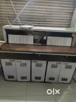 Counter with computer