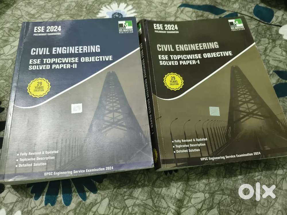 Ese topicwise objective civil engineering