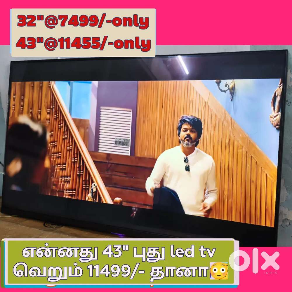 Special rate $ new sony 43 inch smart Android led tv @11344