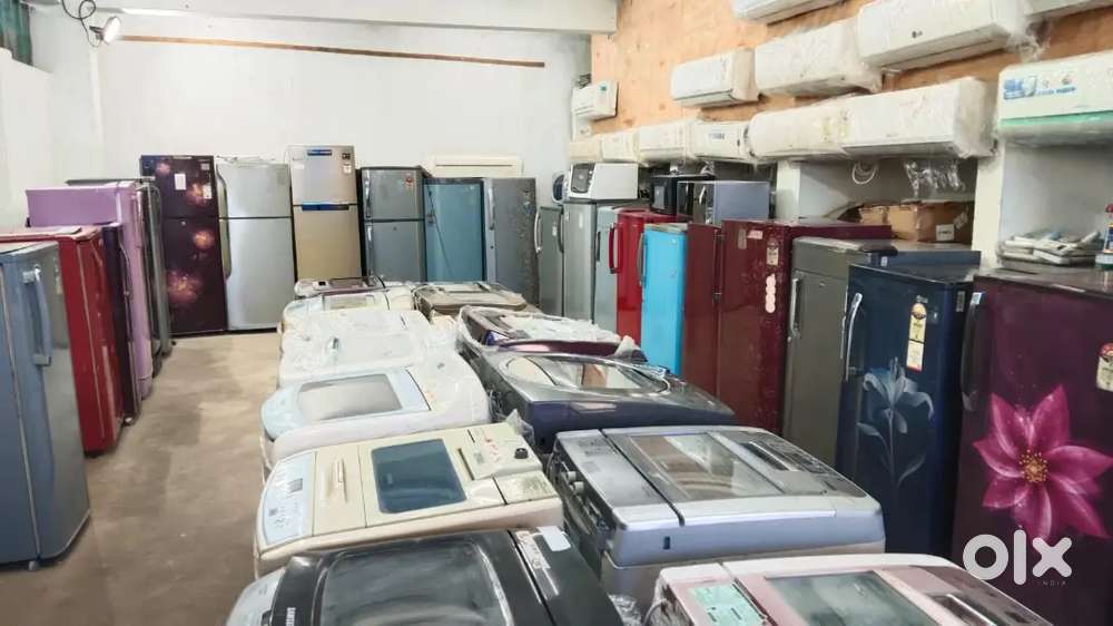 Second hand fridge showroom