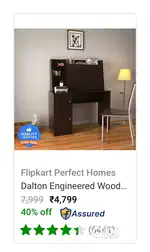 Flipkart Perfect Homes Work/Study Table