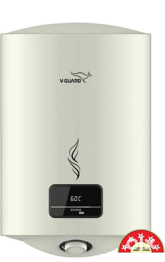 V- Guard Geyser ( Digital  Display )  Sealed piece, Waranty Available