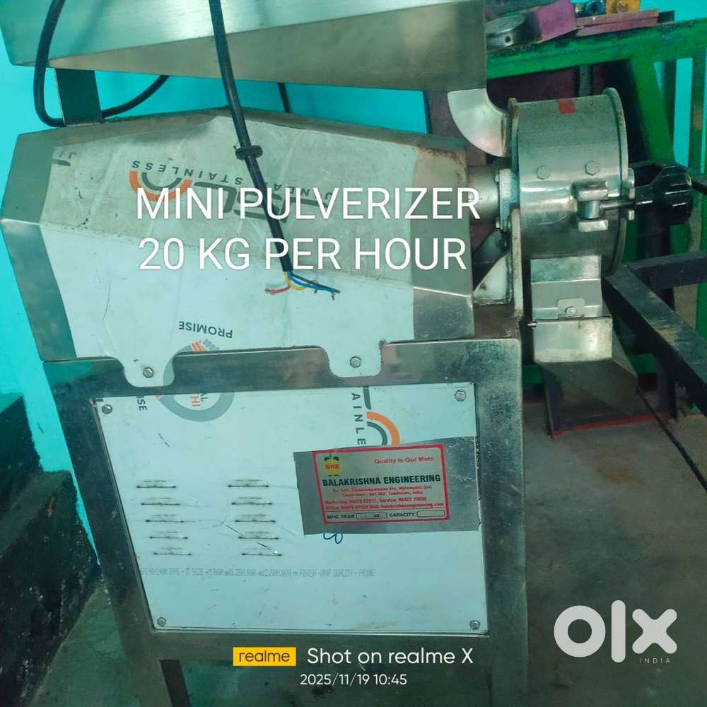 Mini pulverizer SS